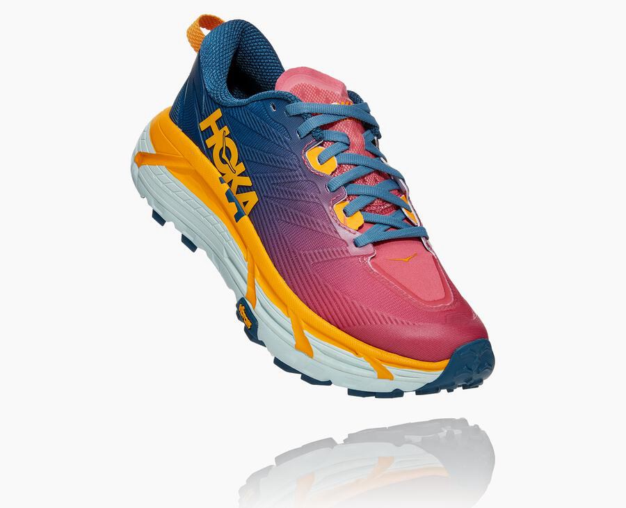 Hoka Mafate Speed 3 - Women's Trail Shoes - Blue - UK 809SNXKWQ
